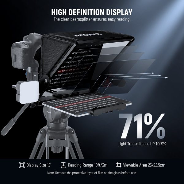 NEEWER X12II Remote Teleprompter Online Sale