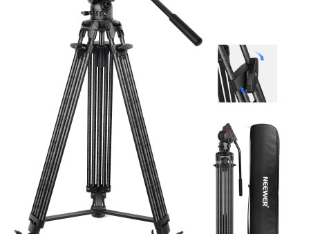 NEEWER LL34 78  Carbon Fiber Video Camera Tripod Supply