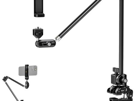 NEEWER UA056 30  Articulating Magic Arm with Super Clamp & Phone Holder Online Hot Sale