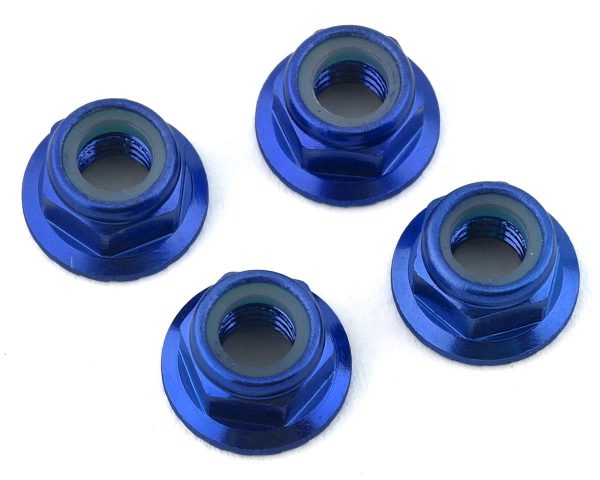 5mm Aluminum Flanged Nylon Locking Nuts (4) Online Hot Sale