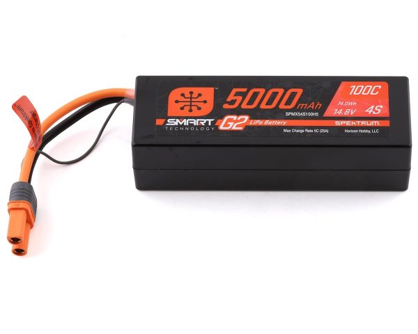 4S Smart G2 LiPo 100c Battery Pack (14.8V 5000mAh) w IC5 Connector on Sale