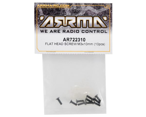 Arrma 3x10mm Flat Head Screw (10) For Discount