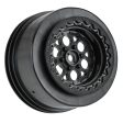 1 10 Showtime+ Wide Rear 2.2  3.0  12mm Drag Wheels (2) Black on Sale