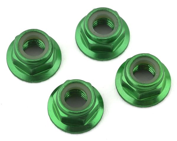 5mm Aluminum Flanged Nylon Locking Nuts (4) Online Hot Sale