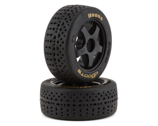 Arrma DBoots Hoons 35 085 2.4 Belted 5-Spoke Pre-Mounted Tires (2) (Gold) w 14mm Hex Online now