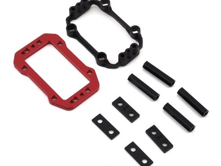 Arrma Kraton EXB Aluminum Servo Mount (Red) 6S Out,Tal,Kr,Moj,Not,Ty Servo Hot on Sale