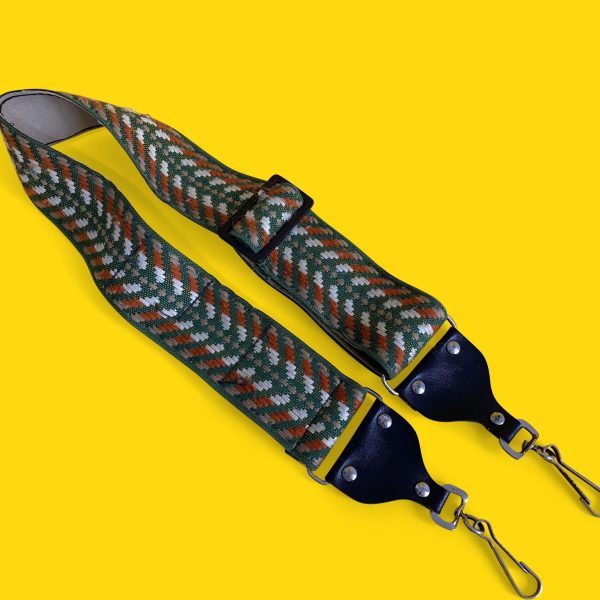 Safari Green SLR Camera Strap For Sale