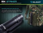 Olight M1X Striker Cree XM-L2 1000 Lumen tactical LED Flashlight with EdisonBright brand holster bundle Hot on Sale