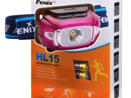 Fenix HL15 200 Lumen CREE LED light weight jogging Headlamp (puple color body) For Cheap