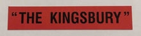 A Waller The Kingsbury decal Discount