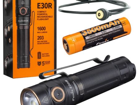 Fenix E30R 1600 lumen USB Rechargeable EDC Flashlight Discount