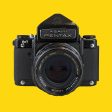 Asahi Pentax 67 MLU With 105mm F2.4 Takumar lens. 6X7 Medium Format Film Camera For Cheap