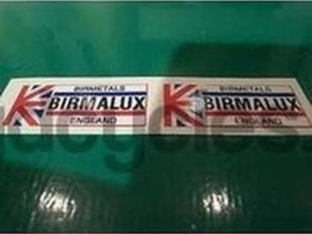 BIRMALUX rim decals. on Sale