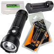 Fenix FD40 1000 Lumen CREE LED adjustable beam Flashlight with 2 X ARBL2S batteries, ARE-X1 Charger and EdisonBright brand battery carry case Online Sale