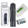 OLIGHT M1T Raider 500 lumen Portable Mini Compact EDC Tactical Light with EdisonBright BBX3 battery carry case Cheap