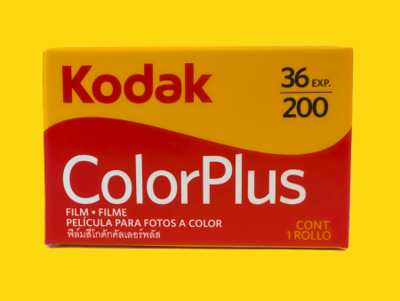 Kodak ColorPlus 36 EXP 200 35mm Colour Film for Camera Supply