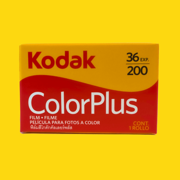 Kodak ColorPlus 36 EXP 200 35mm Colour Film for Camera Supply