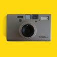 Contax T3 Titan Silver 35mm Film Camera Point & Shoot with 35mm f 2.8 Lens Online now