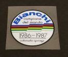 Bianchi Campione del mondo decals Sale