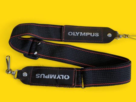 Genuine Olympus Black & Red SLR Camera Strap Discount