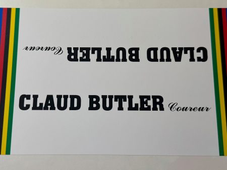 Claud Butler Coureur decal set Online