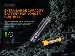 Fenix E28R 1500 Lumen USB-C Rechargeable EDC Flashlight with EdisonBright battery carrying case bundle on Sale