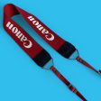 Genuine Canon Royal Red SLR Camera Strap Cheap