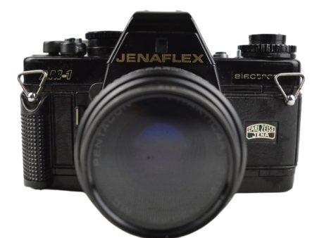 Carl Zeiss Jenaflex AM-1 with Pentacon Praktica 50mm f1.8 Prime Lens and Izumar Polarizing Filter Cheap