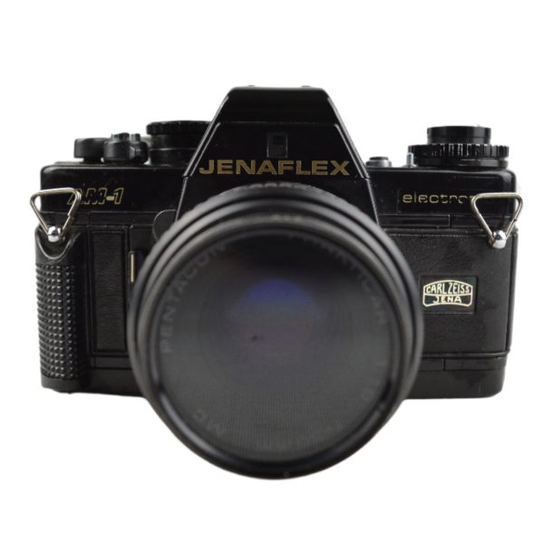 Carl Zeiss Jenaflex AM-1 with Pentacon Praktica 50mm f1.8 Prime Lens and Izumar Polarizing Filter Cheap