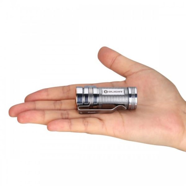 Olight S mini 550 Lumens CREE LED Flashlight Titanium Limited Edition (Polished Finish) EDC Discount