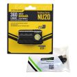 New Nitecore NU20 360 Lumens CREE LED USB rechargeable runners Headlamp with USB cable included. Fashion