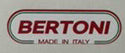 Bertoni decal For Sale