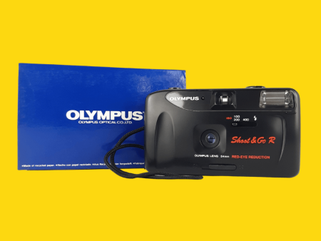 BRAND NEW - Olympus Shoot & Go R 35mm Film Camera Point and Shoot For Discount