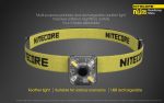 New Nitecore NU05 35 Lumens LED Headlamp Mate cautionary RED   White light flasher For Discount