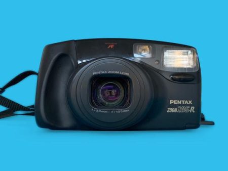 Pentax Zoom 105 R 35mm Film Camera Point and Shoot Online now