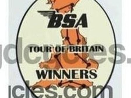 BSA Tour of Britain Winners Roundel For Discount