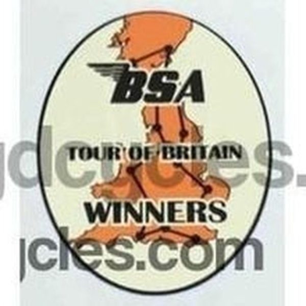 BSA Tour of Britain Winners Roundel For Discount