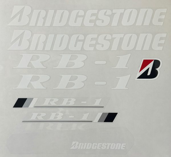 Bridgestone RB1 1992 decal set Online Sale