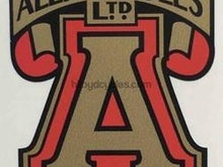 ALLIN head or seat tube crest decal. For Discount