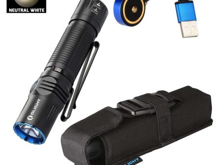 Olight M2R 1500 lumen USB Rechargeable  LED Tactical Flashlight Neutral White For Discount