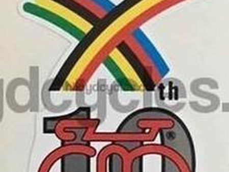 Eddy Merckx head decal 10th Anniversary. For Sale