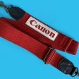 Genuine Canon Royal Red SLR Camera Strap Online Hot Sale