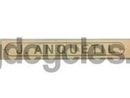 ANQUETIL.  J Anquetil  D T block on elongated oval Fashion