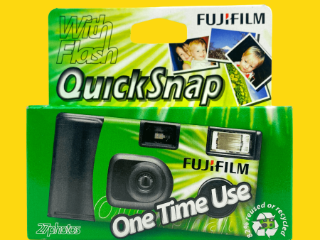 FujiFilm QuickSnap 35mm Disposable Colour Film Camera. Cheap