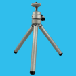 Small Silver Tripod 14cm - 21cm on Sale