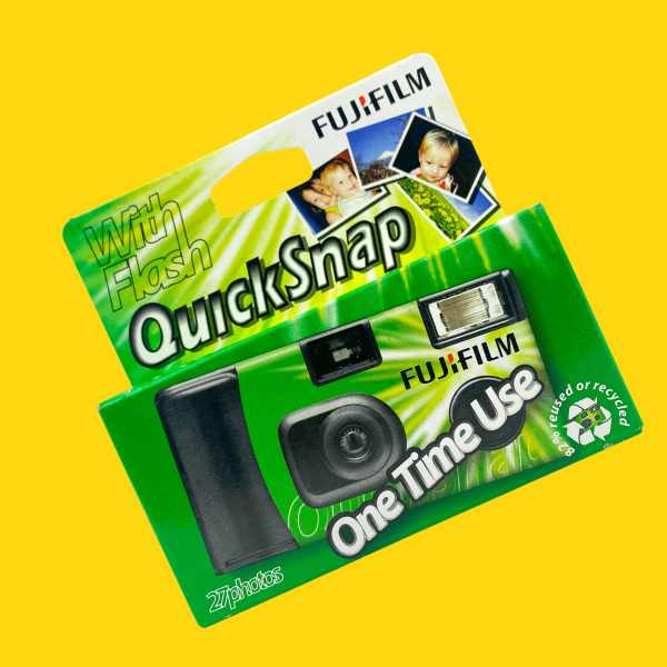 FujiFilm QuickSnap 35mm Disposable Colour Film Camera. Cheap