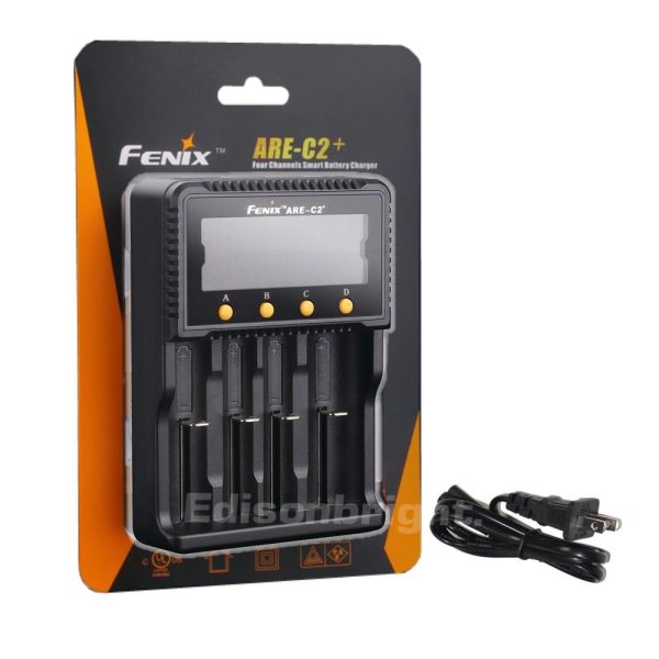 Brand New Fenix ARE-C2+Plus Four channel multi-battery smart charger Sale