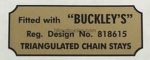 Buckley s design decal Supply