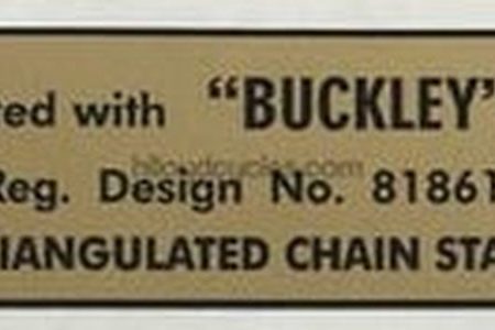 Buckley s design decal Supply