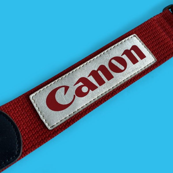 Genuine Canon Royal Red SLR Camera Strap Online Hot Sale